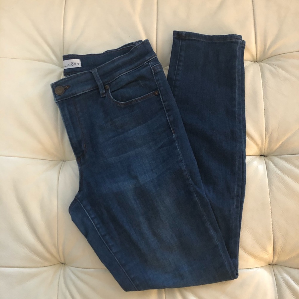 Loft Modern Skinny Blue Jeans Size 8/29